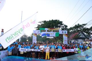 Fauzi Asni, Siak Run Ivent Olahraga Sarana Promosi Wisata dan Dongkrak Ekonomi Masyarakat